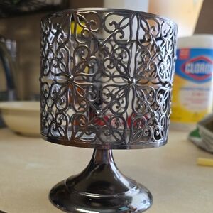 Bath & Body Works Black Metal Candle Holder